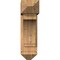 Ekena Millwork Imperial Arts and Crafts Smooth Bracket w/ Offset Brace, Western Red Cedar, 7 1/2"W x 22"D x 26"H BKT0806X22X26IMP03SWR - alternate 4